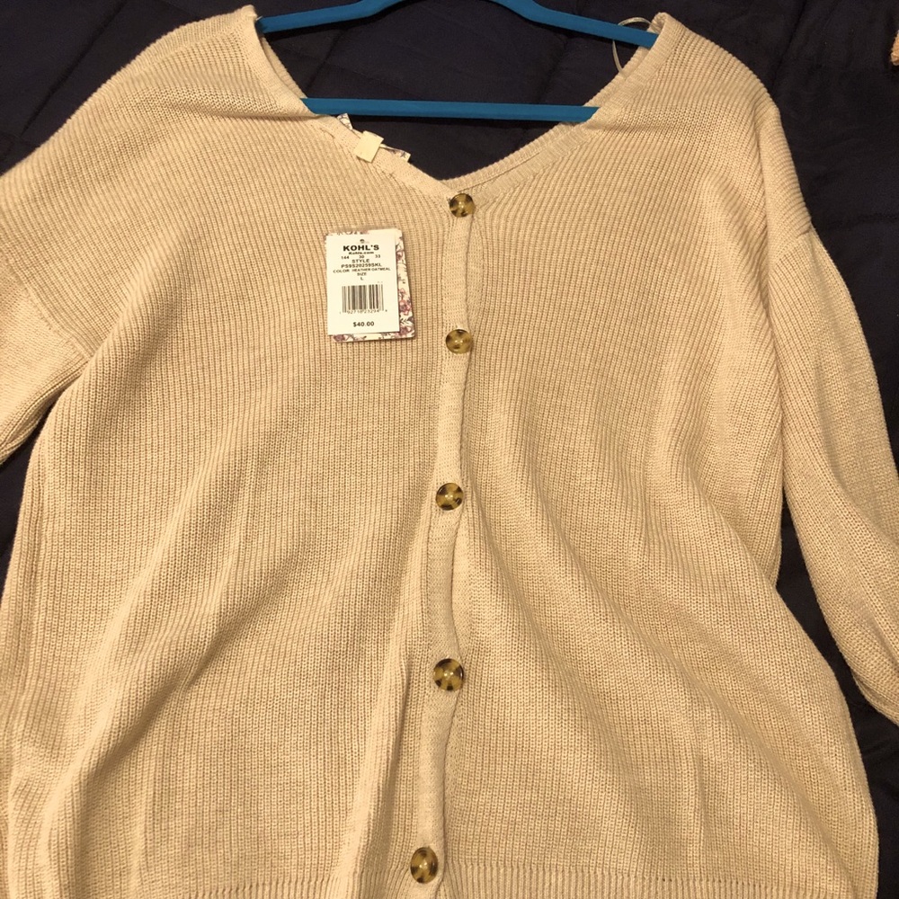 Tan Sweater
